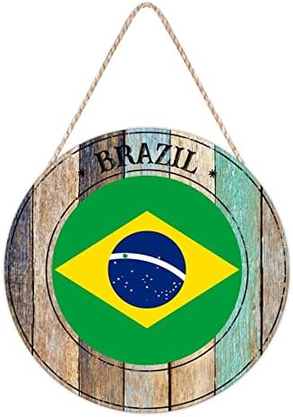Farmhouse Front Door Hanger 12x12 Inch Wood Sign