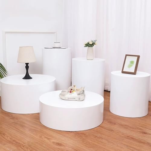 Round Display Pedestal Stand for Event Decor
