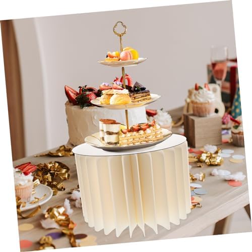 Folding Cardboard Vase Stand for Engagement Party Decor