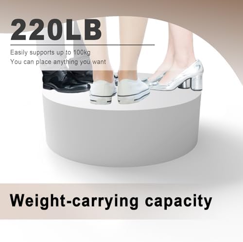 Jueraori Round Display Pedestal Stand for Jewelry and Makeup