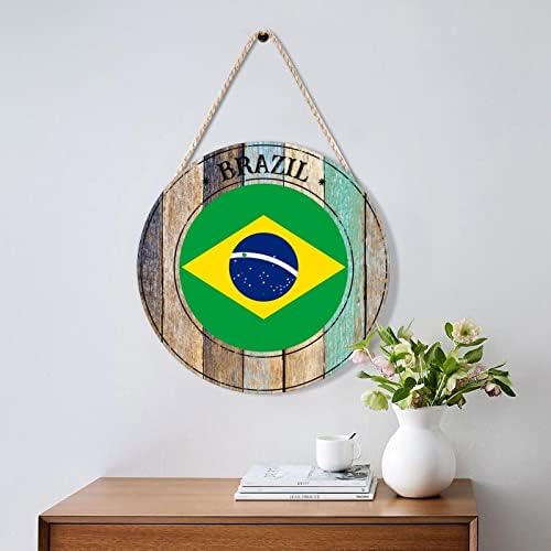 Farmhouse Front Door Hanger 12x12 Inch Wood Sign