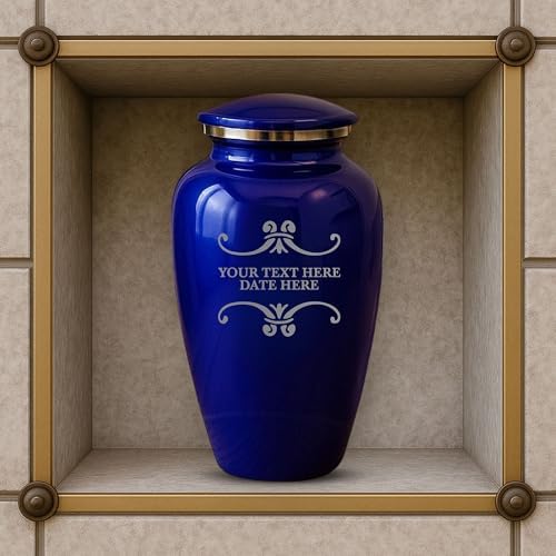 Custom Cremation Urn - Purple Splendore Series