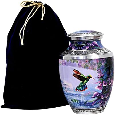 HLC Adult Hummingbird Urn for Ashes - 200 lbs