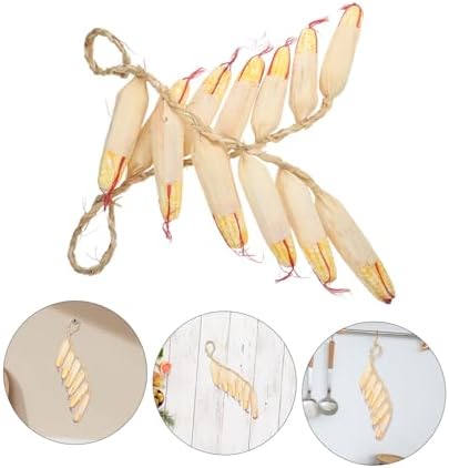 2Pcs Realistic Vegetable Corn Skewers Hanging Decor