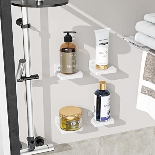 Sriwatan Mini Floating Shelves Set of 4 Washed White
