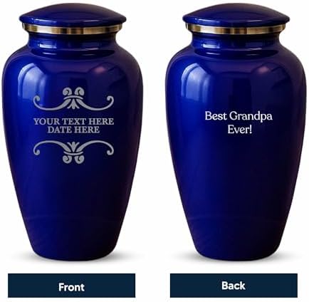 Custom Cremation Urn - Purple Splendore Series