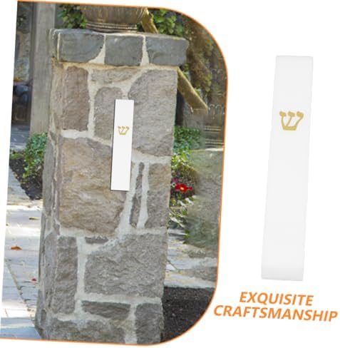 OHPHCALL Elegant Resin Mezuzah Door Decoration