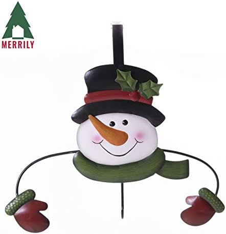 Merrily 1725 Inch Snowman Wreath Hanger