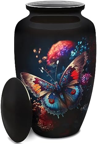 Butterfly Memorial Urn for Human Ashes - 200LB Capacity
