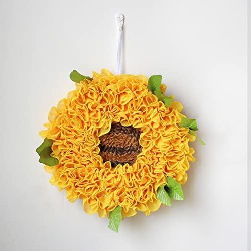 Sunflower Door Sign Summer Wreath Hanger