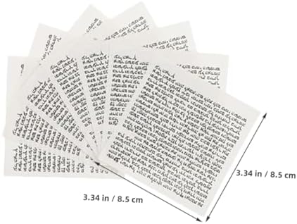 GOOHOCHY 100pcs Mezuzah Door Blessing Home Decor Wall Ornament