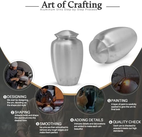 Swan Cremation Urn for Adult Ashes 10 Inch