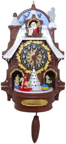 Hallmark Santas Magic Cuckoo Clock Ornament QGO1367