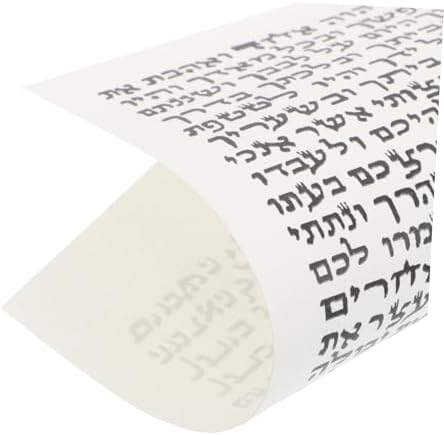 Mobestech Mezuzah Scroll with Biblical Blessings Door Decoration