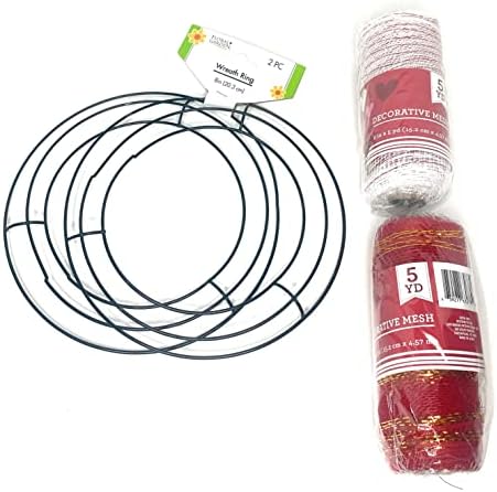 TOS Wall Door Hanger 2 Pack 8 Inch Wreath Forms