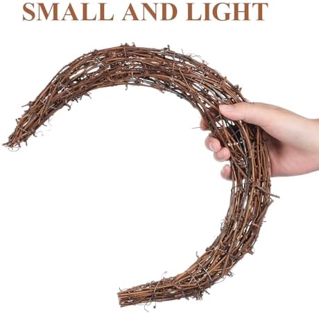 NOLITOY Natural Grapevine Wreath Hoop 1179 Inch