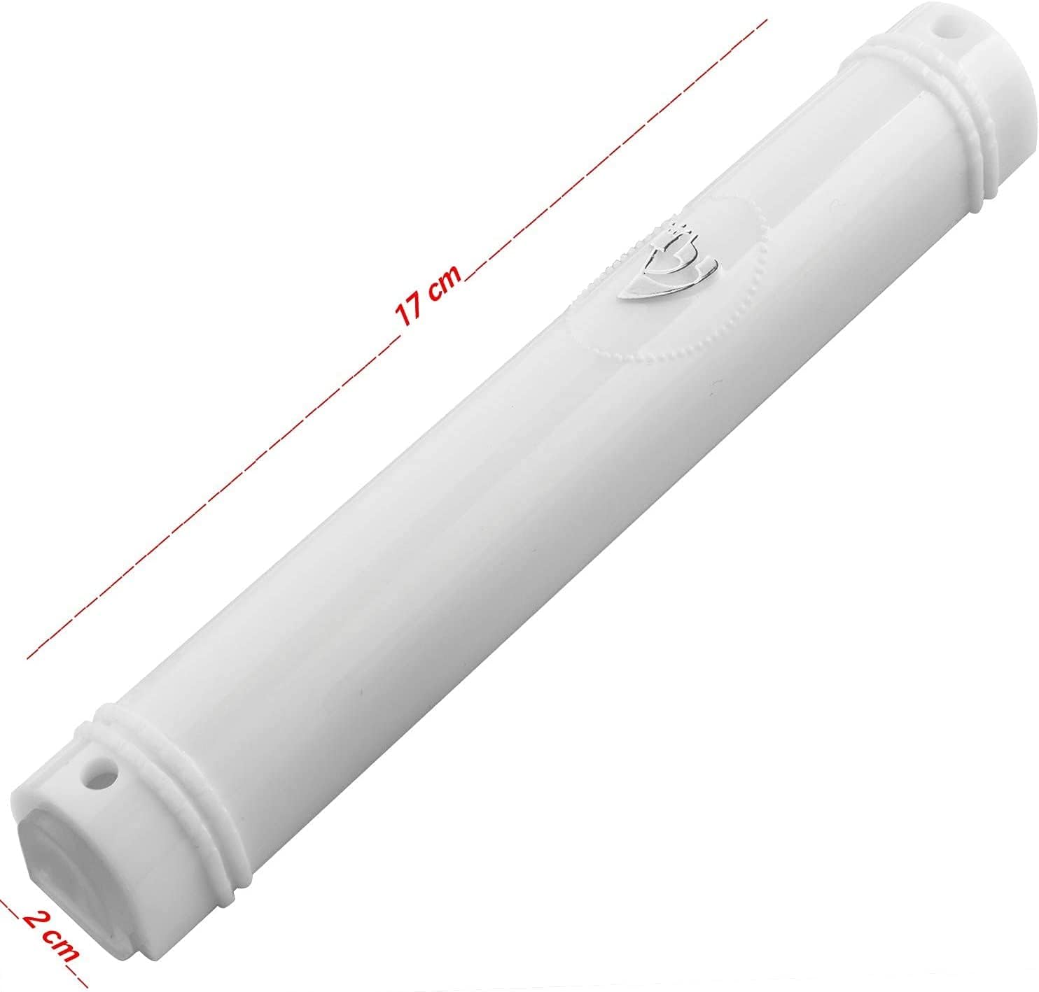 SUPER STAM Mezuzah Case Holder for 15cm Scroll Waterproof Silver
