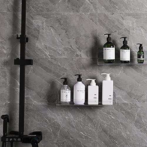 Sooyee Clear Acrylic Floating Shelves 6 Pack