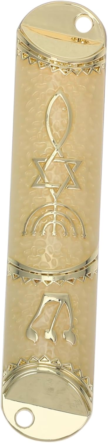 Garneck Metal Mezuzah Scroll for Home Door Decoration