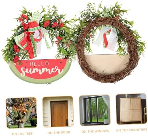 Front Door Wreath Hanger Summer Decor Wreath