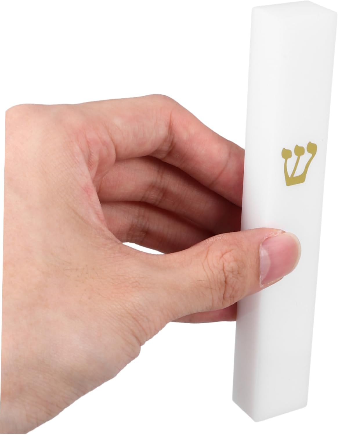 ULTECHNOVO Jewish Mezuzah Resin Scroll Decor