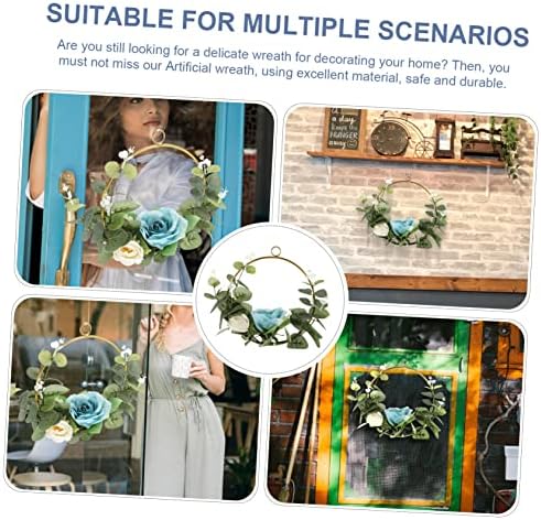 VINTORKY Artificial Front Door Wreath Hanger