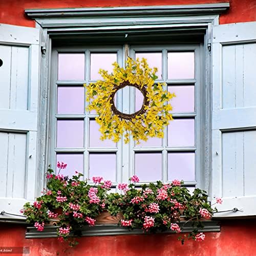 Yellow Sunflower Bee Wreath Front Door Decor