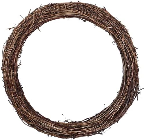Byher Grapevine Wreath 2 Pack 12 Inch Natural Vine Decor