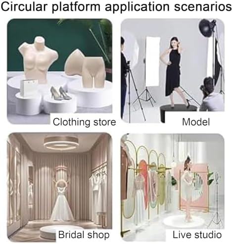 Round Display Pedestal Stand for Event Decor