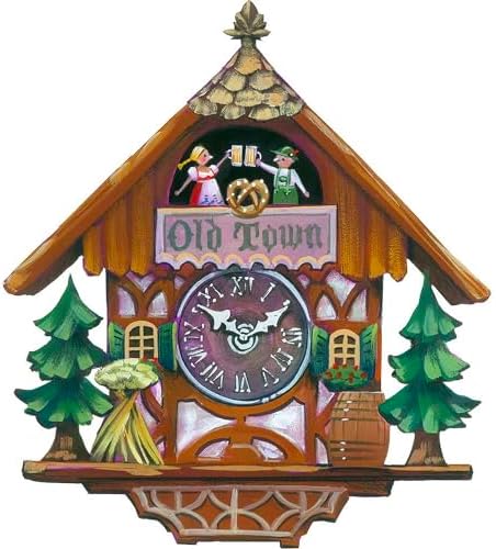 CafePress Cuckoo Clock Round 4 Inch MDF Holiday Ornament
