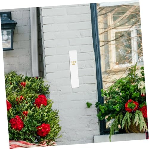 OHPHCALL Elegant Resin Mezuzah Door Decoration