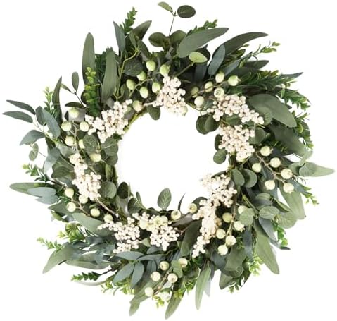 Eucalyptus Wreath for Front Door Spring Decor
