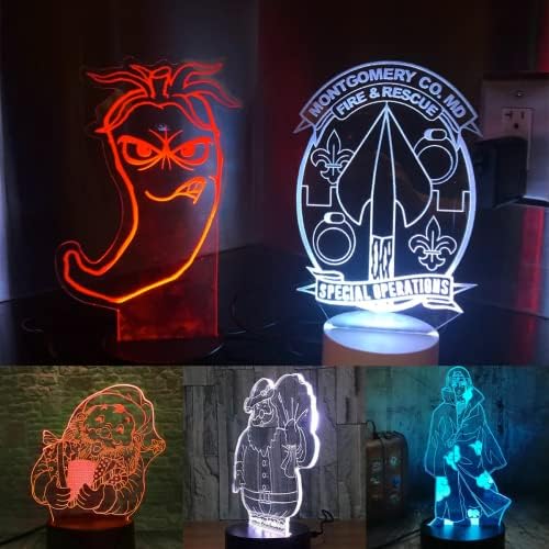 Watris Veiyi 4PCS LED Light Base Stand for Decorations