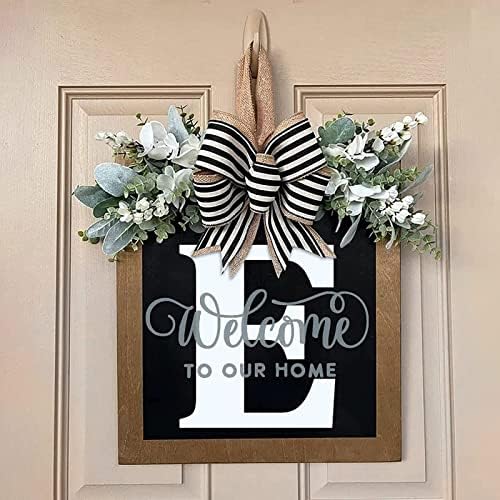 Personalized Initial Wreath for Front Door