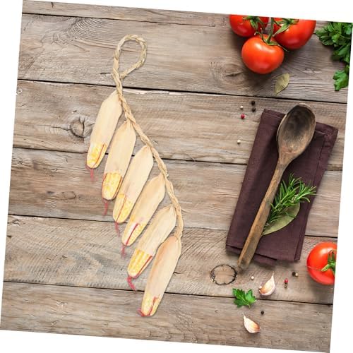 2Pcs Realistic Vegetable Corn Skewers Hanging Decor