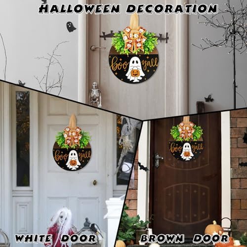 Denylo Pro Halloween Wood Welcome Sign