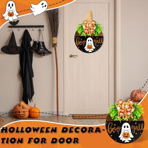 Denylo Pro Halloween Wood Welcome Sign
