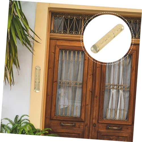 1 Set Classic Metal Mezuzah Plaque for Home Door Blessing