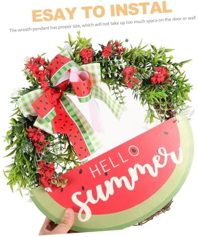 Front Door Wreath Hanger Summer Decor Wreath