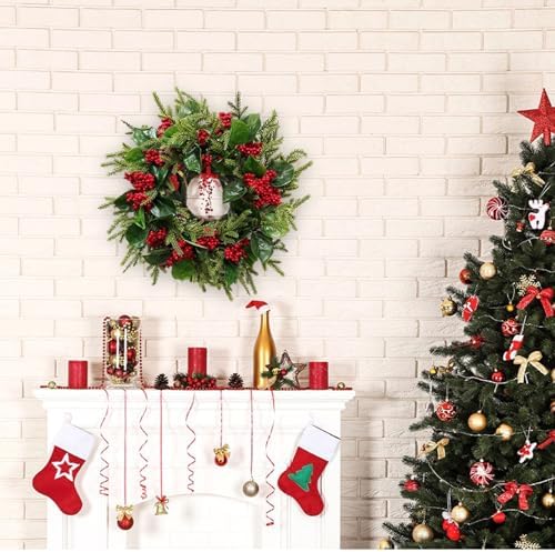 Welcome Wreaths for Front Door Set of 2