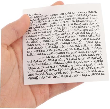 Mobestech Mezuzah Scroll with Biblical Blessings Door Decoration