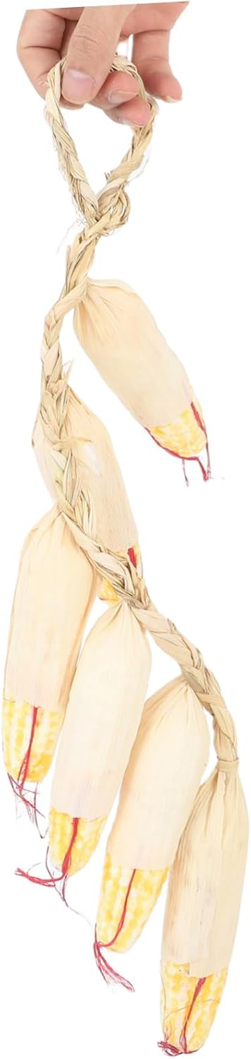 2Pcs Realistic Vegetable Corn Skewers Hanging Decor