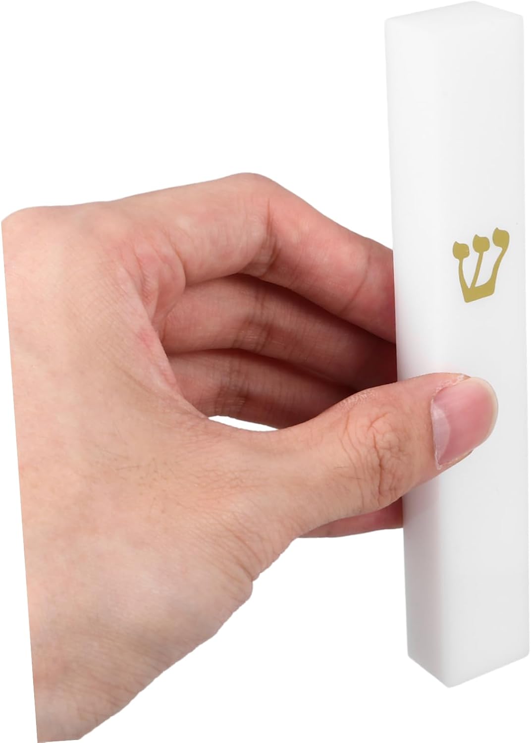 ABOOFAN Holy Mezuzah Case Jewish Door Decoration White Frame