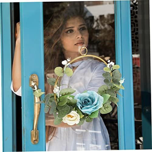 VINTORKY Artificial Front Door Wreath Hanger
