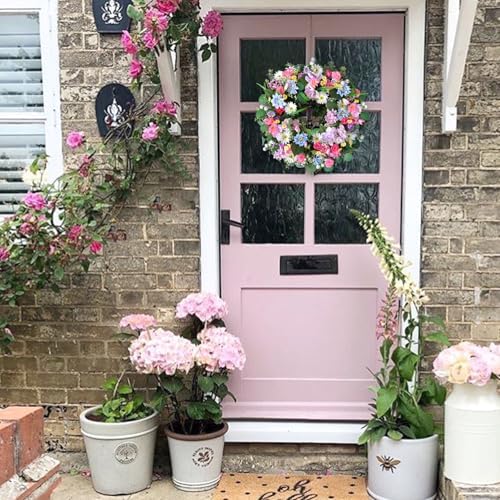 Bibelot 22 Inch Spring Summer Wreath for Front Door