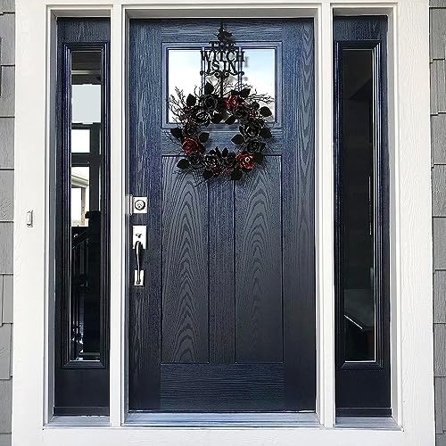 National Tree Company Artificial Spooky Wreath 22 Inches