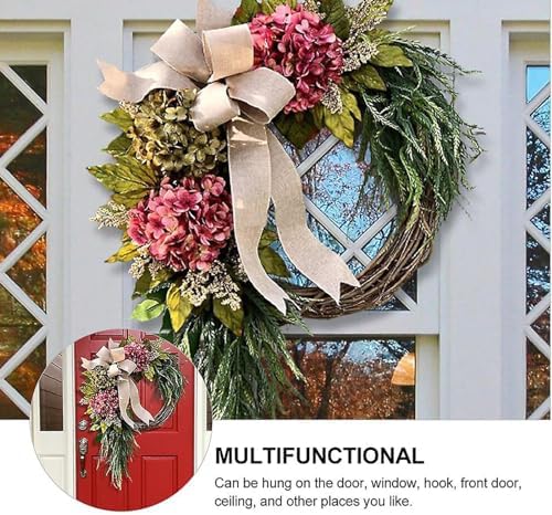 Spring Green Wreath Front Door Decor Accent