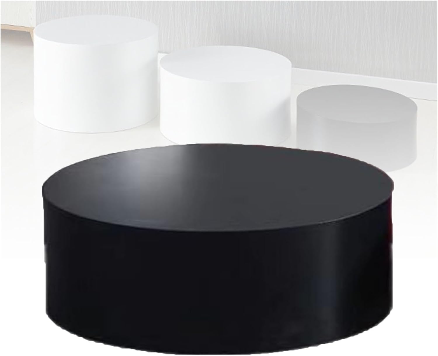 Round Display Pedestal Stand for Mannequin Photography Props 440 Lb Loading