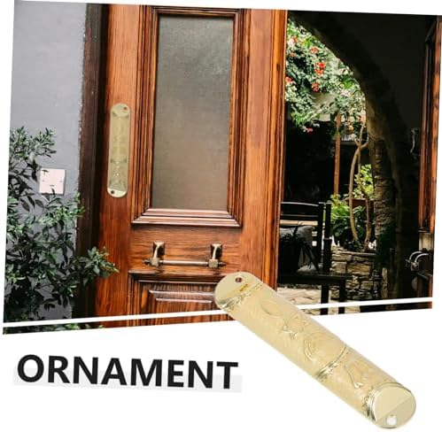 Garneck Metal Mezuzah Scroll for Home Door Decoration