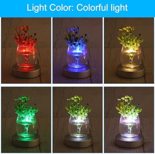 PATIKIL 45 x 35 Inch Rotating Display Stand with LED Light Base